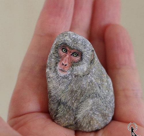 حیواناتی شگف آور که از رنگ آمیزی سنگ ها ایجاد شده اند. حیواناتی شگف آور که از رنگ آمیزی سنگ ها ایجاد شده اند.