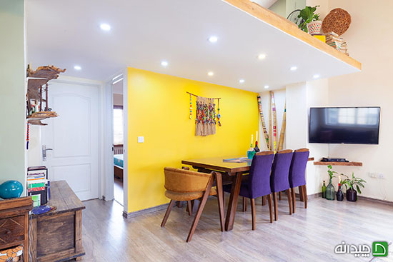 دکوراسیون خاص خانهی زیرشیروانی فرشته و فرزام را ببینید دکوراسیون خاص خانهی زیرشیروانی فرشته و فرزام را ببینید