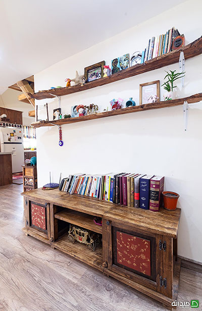 دکوراسیون خاص خانهی زیرشیروانی فرشته و فرزام را ببینید دکوراسیون خاص خانهی زیرشیروانی فرشته و فرزام را ببینید