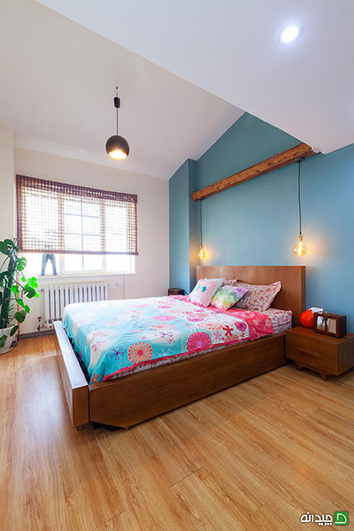 دکوراسیون خاص خانهی زیرشیروانی فرشته و فرزام را ببینید دکوراسیون خاص خانهی زیرشیروانی فرشته و فرزام را ببینید