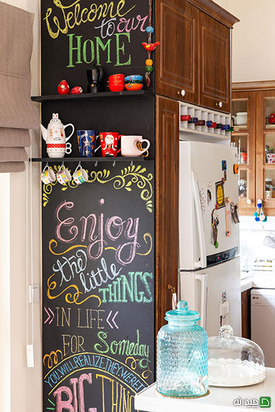 دکوراسیون خاص خانهی زیرشیروانی فرشته و فرزام را ببینید دکوراسیون خاص خانهی زیرشیروانی فرشته و فرزام را ببینید