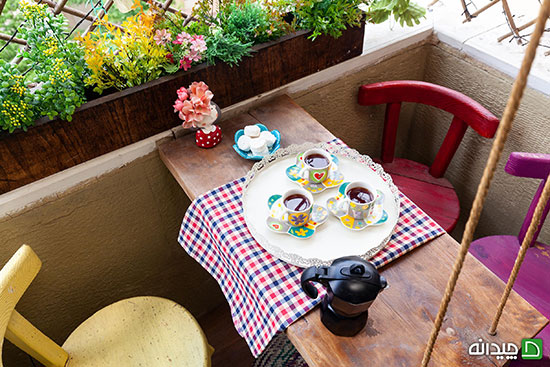 دکوراسیون خاص خانهی زیرشیروانی فرشته و فرزام را ببینید دکوراسیون خاص خانهی زیرشیروانی فرشته و فرزام را ببینید