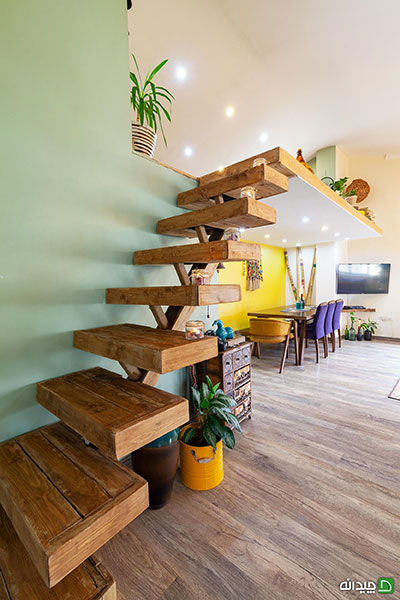 دکوراسیون خاص خانهی زیرشیروانی فرشته و فرزام را ببینید دکوراسیون خاص خانهی زیرشیروانی فرشته و فرزام را ببینید