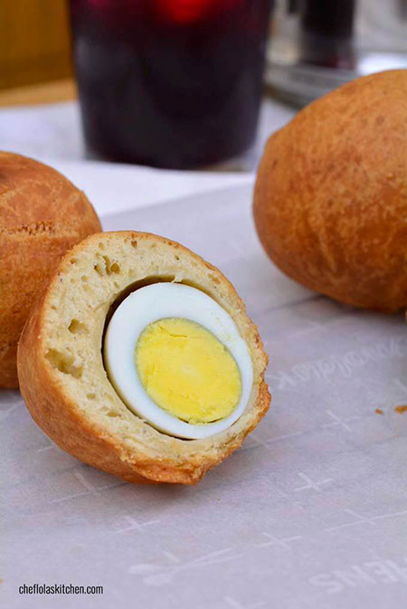 رول تخم مرغ برای صبحانه‌ای مقوی