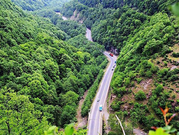 گردنه حیران، این جاده است یا بهشت؟