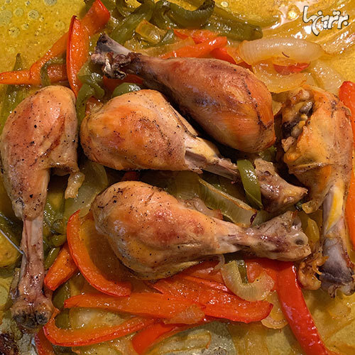 طرز تهیه بهترین مرغ زعفرانی در فر