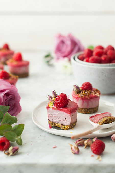 مینی چیزکیک کاپ کیکی با انواع مختلف برای قلب‌های مهربان