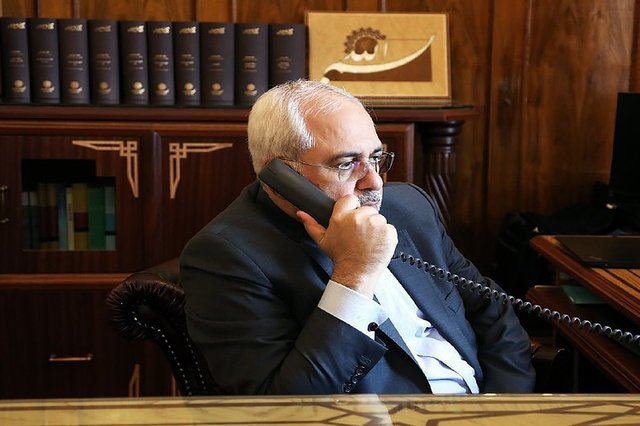 گفت‌وگوی تلفنی ظریف
