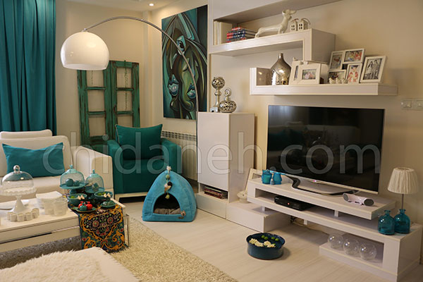 طراحی خانه سه خوابه، رنگ سفید در منزل این هنرور شیرازی! طراحی خانه سه خوابه، رنگ سفید در منزل این هنرور شیرازی!