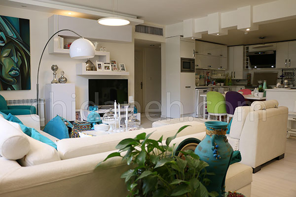 طراحی خانه سه خوابه، رنگ سفید در منزل این هنرور شیرازی! طراحی خانه سه خوابه، رنگ سفید در منزل این هنرور شیرازی!