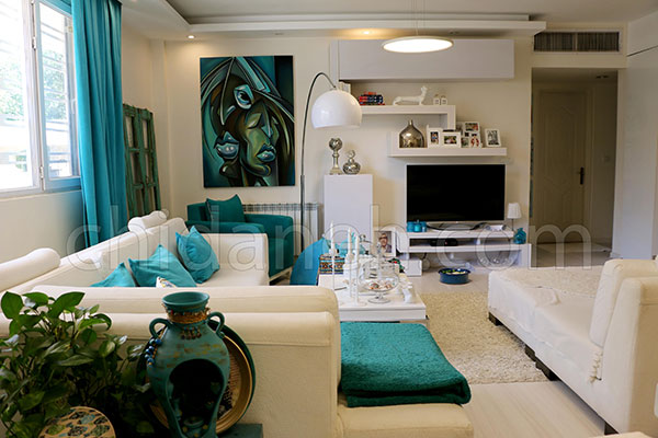 طراحی خانه سه خوابه، رنگ سفید در منزل این هنرور شیرازی! طراحی خانه سه خوابه، رنگ سفید در منزل این هنرور شیرازی!