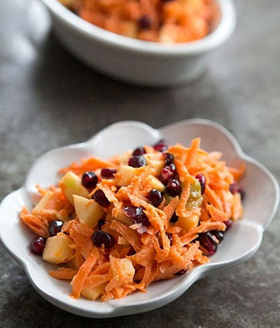 طرز تهیه دو نوع سالاد هویج طرز تهیه دو نوع سالاد هویج