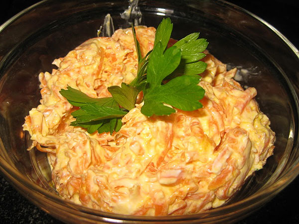 طرز تهیه دو نوع سالاد هویج طرز تهیه دو نوع سالاد هویج