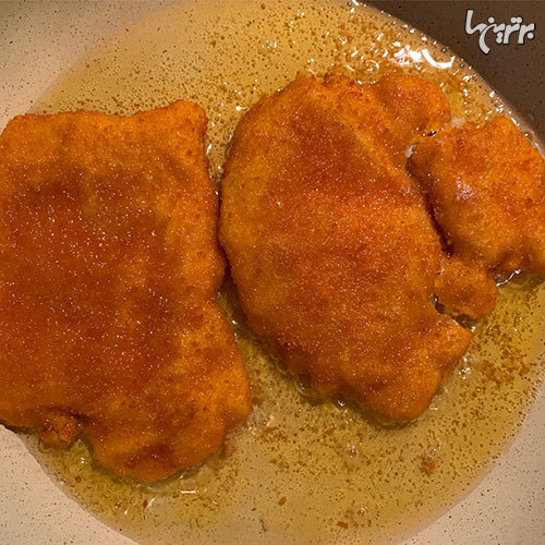 کسرول مرغ و پوره سیب زمینی