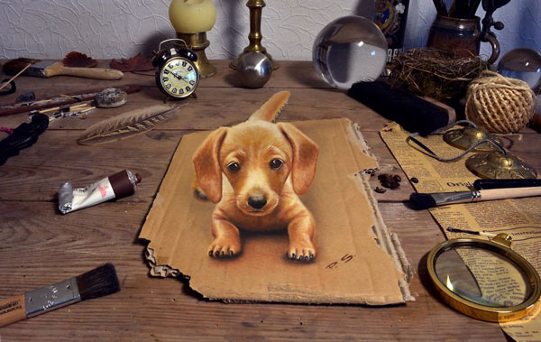 نقاشی‌هایی که دنیای دو بعدی را تحمل نکردند