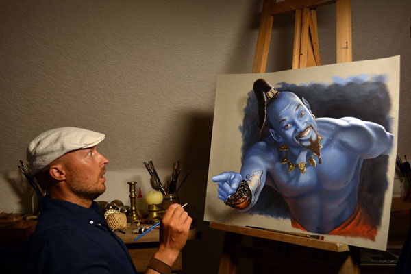 نقاشی‌هایی که دنیای دو بعدی را تحمل نکردند