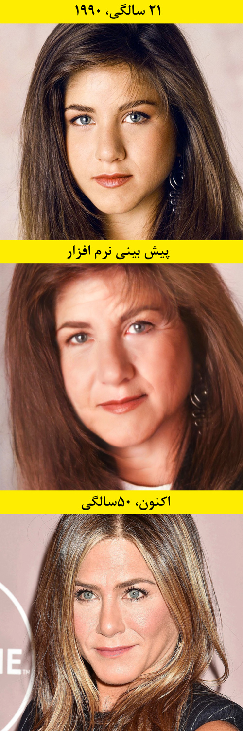 اگر سلبریتی‌ها مثل ما پیر می‌شدند، چه شکلی می‌شدند؟