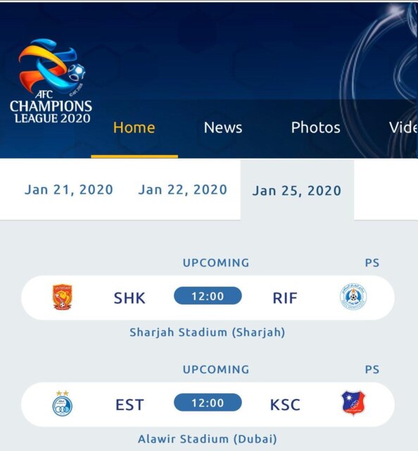 AFC شهرهای میزبان بازی تیمهای ایرانی را اعلام کرد! image.png