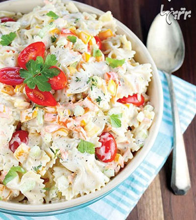 طرز تهیه سالاد ماکارونیهای خوشمزه طرز تهیه سالاد ماکارونیهای خوشمزه