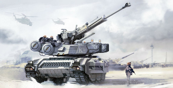 تانک های لیزری چهارپا: جانشین مدرن تانک M1 Abrams