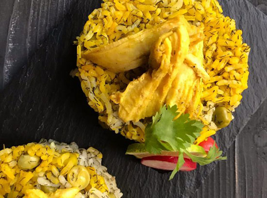 طرز تهیه شوید پلو با نخود فرنگی