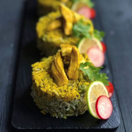 طرز تهیه شوید پلو با نخود فرنگی