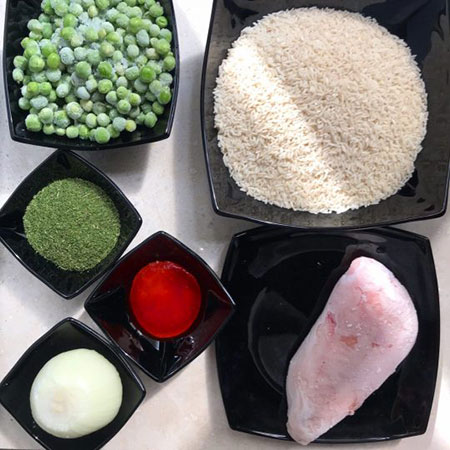 طرز تهیه شوید پلو با نخود فرنگی