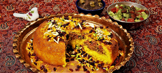 طرز تهیه‌ی ته چین گوشت و بادمجان؛ خوشمزه و مجلسی