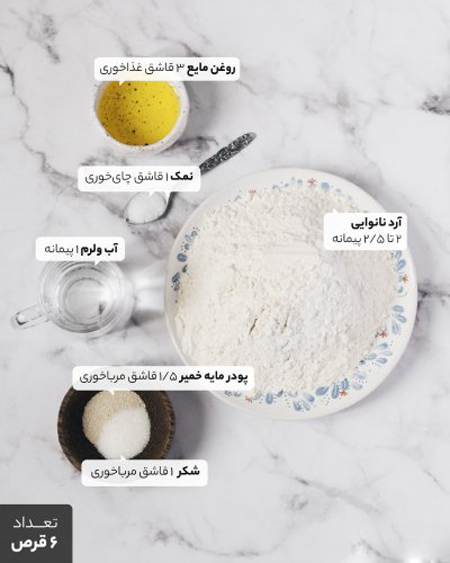 چطور نان تابه‌ای خانگی درست کنیم؟