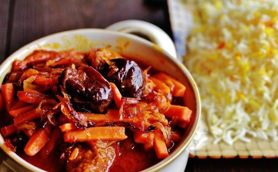 طرز تهیه خورش هویج تبریزی مجلسی