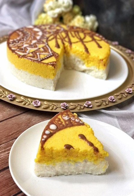 طرز تهیه‌ی دیگچه مشهدی؛ ساده و دو رنگ