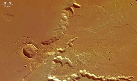 ۸ مکان توریستی در مریخ؛ نگاهی به جذابیت‌های سیاره سرخ