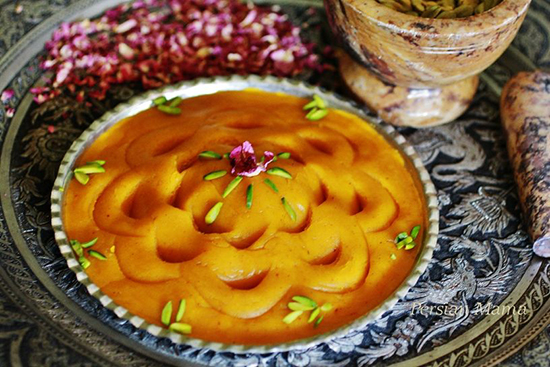 طرز تهیه ترحلوا شیرازی دو رنگ و ساده