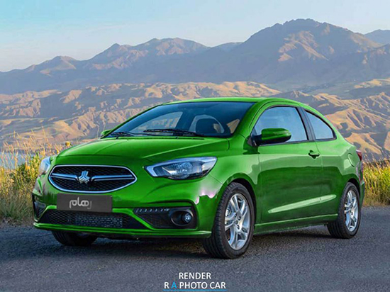 رندر‌هایی از سایپا رُهام کوپه