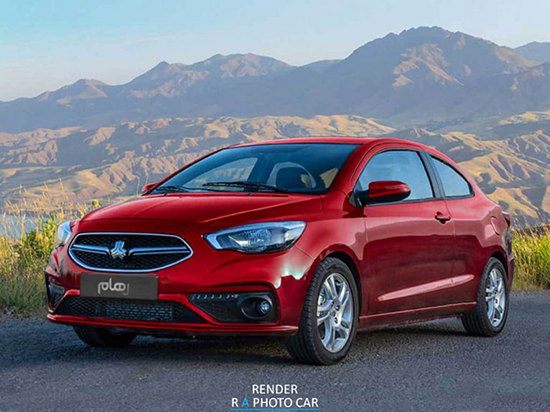 رندر‌هایی از سایپا رُهام کوپه