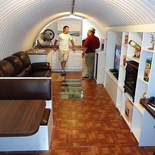 تصاویر دیدنی از لوکس‌ترین پناهگاه‌های زیرزمینی