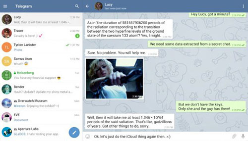 تلگرام با ویدئوکال، واتس‌اپ را به خاک نشاند!