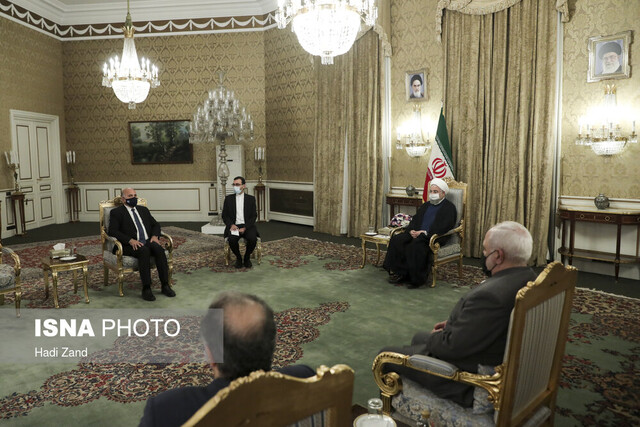 دیدار وزیر خارجه عراق با روحانی