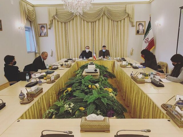 غریبآبادی خبر داد: برگزاری سمینار مجازی سفرای کشورهای متاثر از تحریم غریبآبادی خبر داد: برگزاری سمینار مجازی سفرای کشورهای متاثر از تحریم