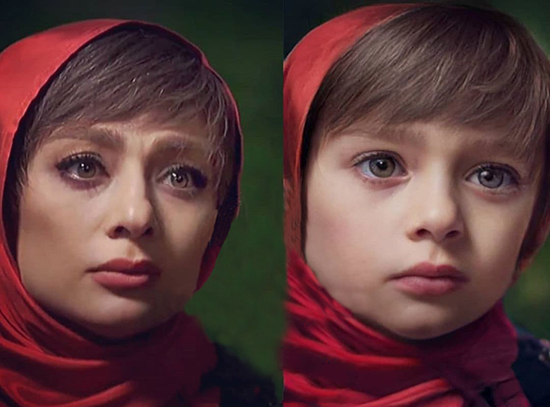 اگر هنرپیشه ها بچه می‌شدند!
