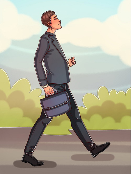 شخصیت شناسی براساس طرز راه رفتن! شخصیت شناسی براساس طرز راه رفتن!