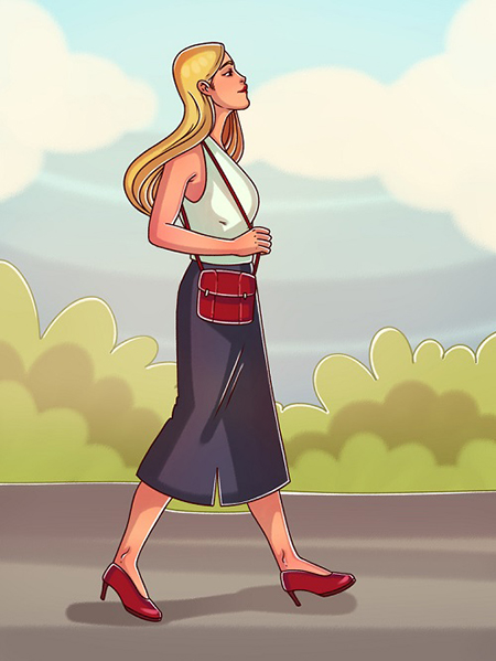 شخصیت شناسی براساس طرز راه رفتن! شخصیت شناسی براساس طرز راه رفتن!