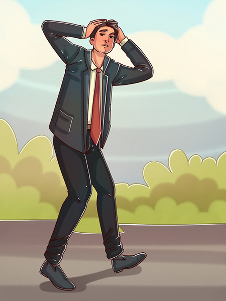 شخصیت شناسی براساس طرز راه رفتن! شخصیت شناسی براساس طرز راه رفتن!