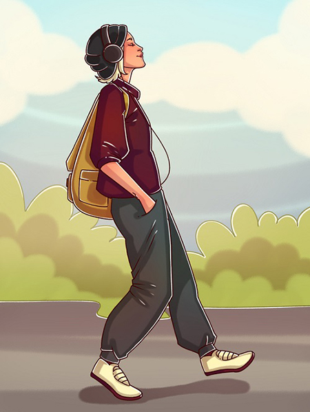 شخصیت شناسی براساس طرز راه رفتن! شخصیت شناسی براساس طرز راه رفتن!