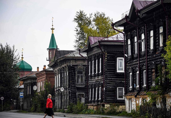 معماری منحصربفرد خانه‌های چوبی در سیبری