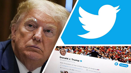 رفتار سخت‌گیرانه و غیردوستانه شبکه‌های اجتماعی علیه ترامپ