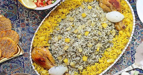 طرز تهیه سیب‌ پلو کرمانشاهی؛ ساده، اما خوشمزه