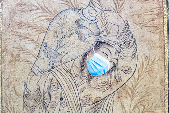 مشاهیر ایران با ماسک، در قرنطینه!