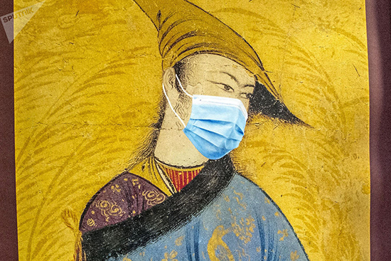 مشاهیر ایران با ماسک، در قرنطینه!