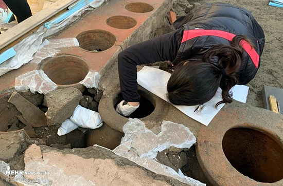 کشف اغذیه فروشی دو هزار ساله در رم باستان